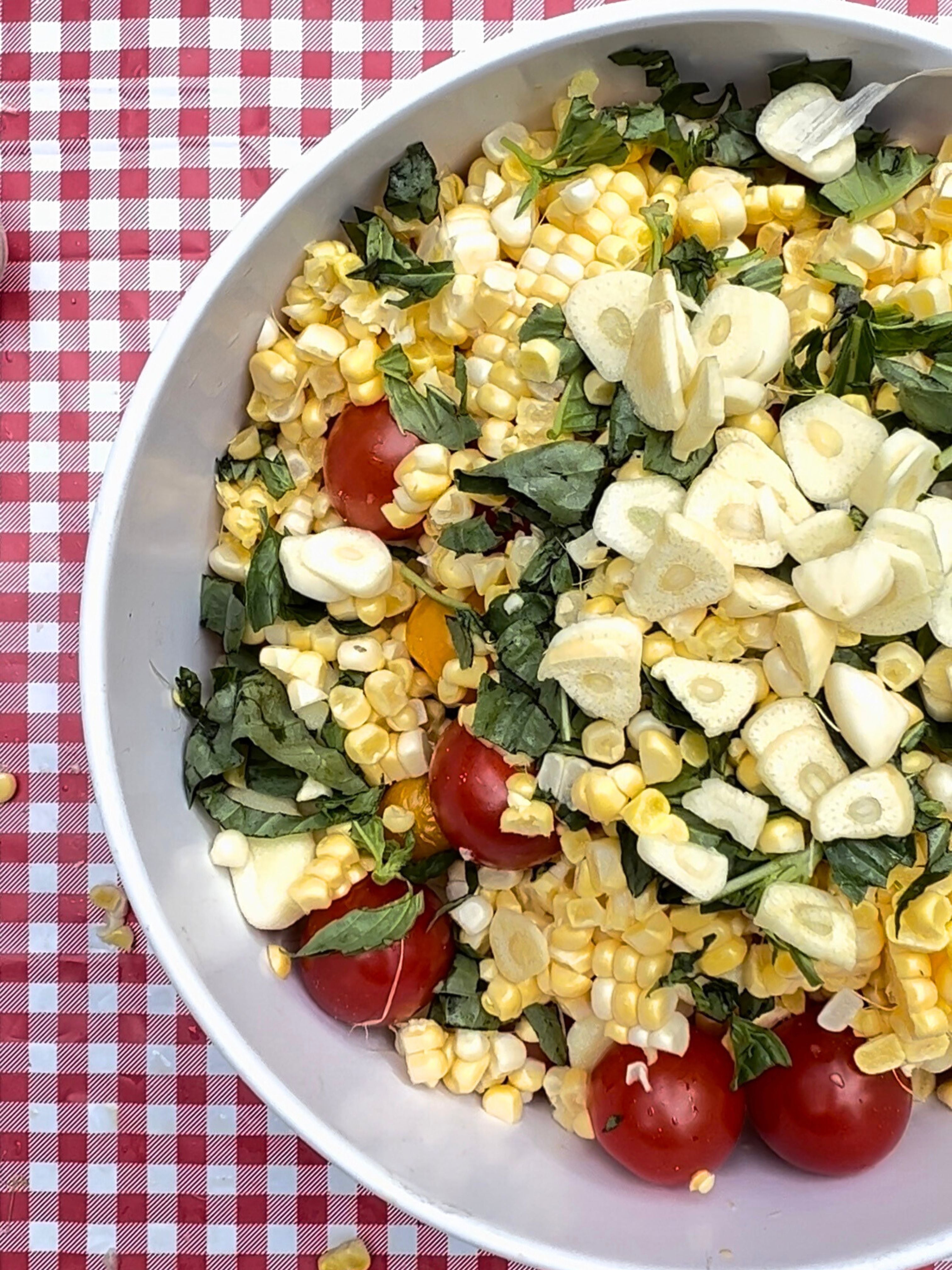 Campfire Corn and Tomato Gnocchi